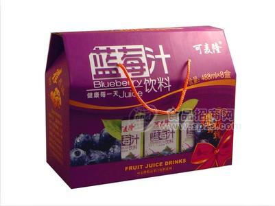 可麥隆藍(lán)莓汁禮盒