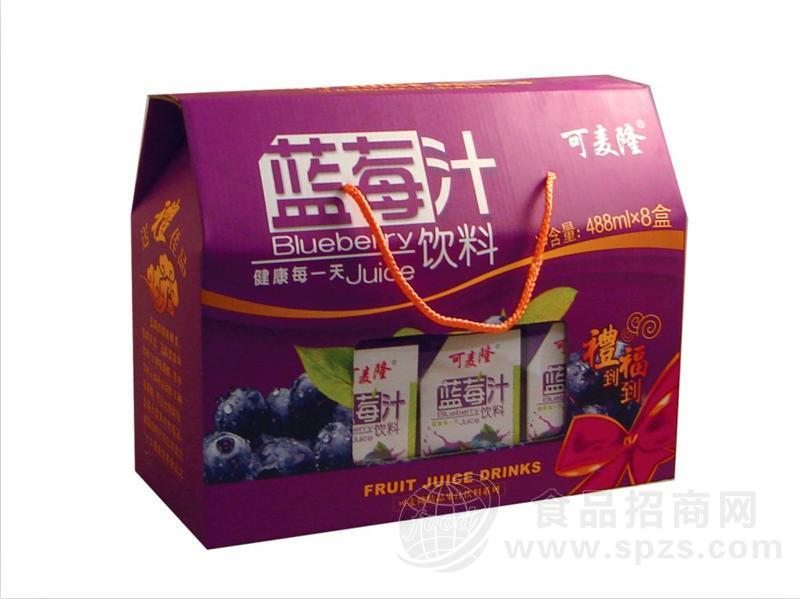 可麦隆蓝莓汁礼盒