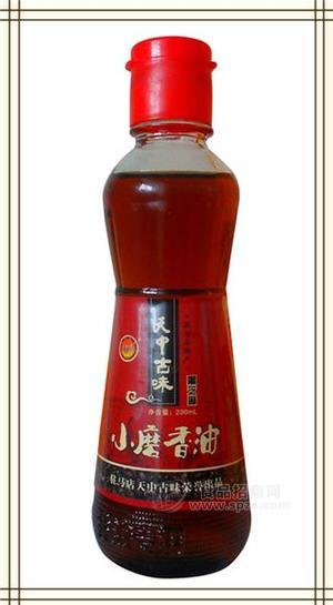 黑芝麻小磨香油230ml