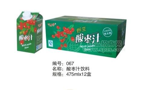 酸枣汁饮料475ml