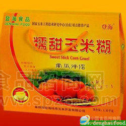 供应登海食品 糯甜玉米糊 南瓜伴侣
