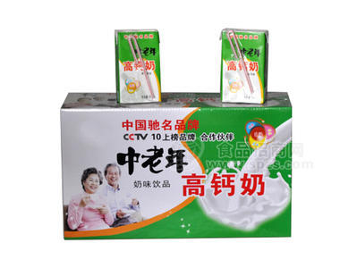 中老年高钙奶