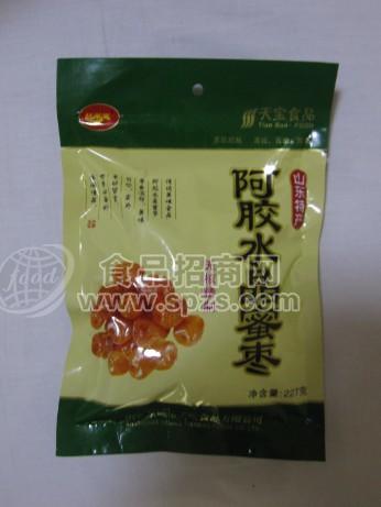 休閑食品 阿膠水晶蜜棗