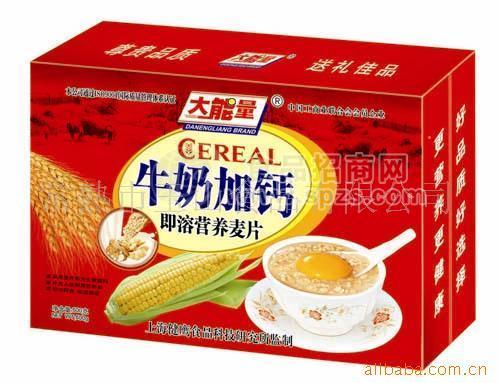 供应600克牛奶加钙即溶营养麦片