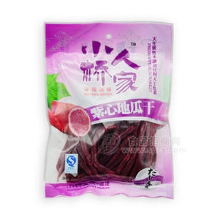 &ldquo;小桥人家&rdquo;紫心地瓜条200克、紫薯干、番薯干、干果、紫薯软条