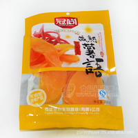 “冠尚”红心地瓜软片128克、红心地瓜片、番薯片、红薯干