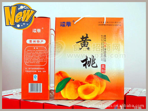黃桃風(fēng)味黃桃果怡，無任何的香精色素