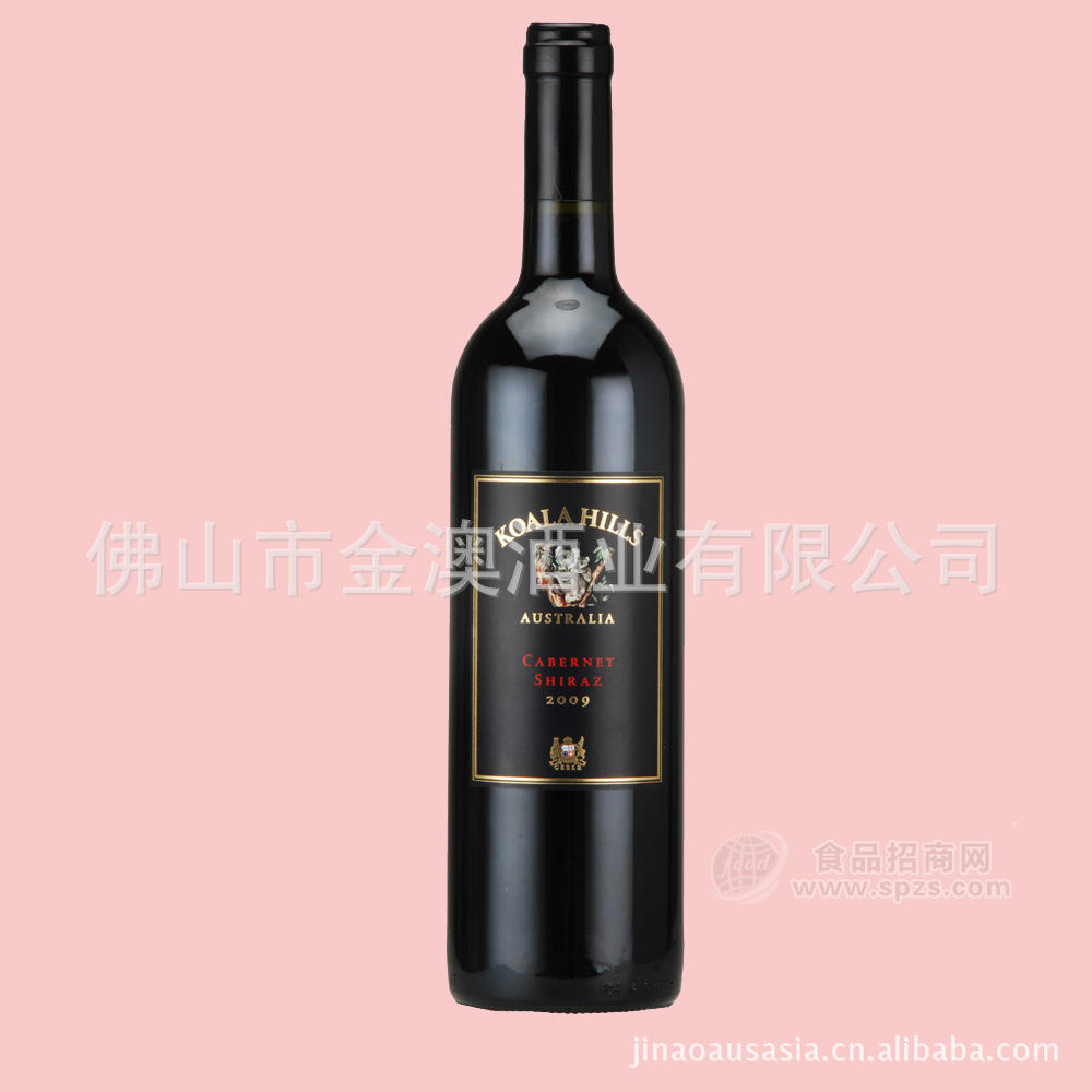 供應(yīng)澳洲進口紅酒 正品干紅葡萄酒 考拉.色拉子葡萄酒