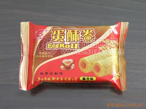 供應(yīng)麻香味蛋酥卷 餅干 休閑食品 招商代理