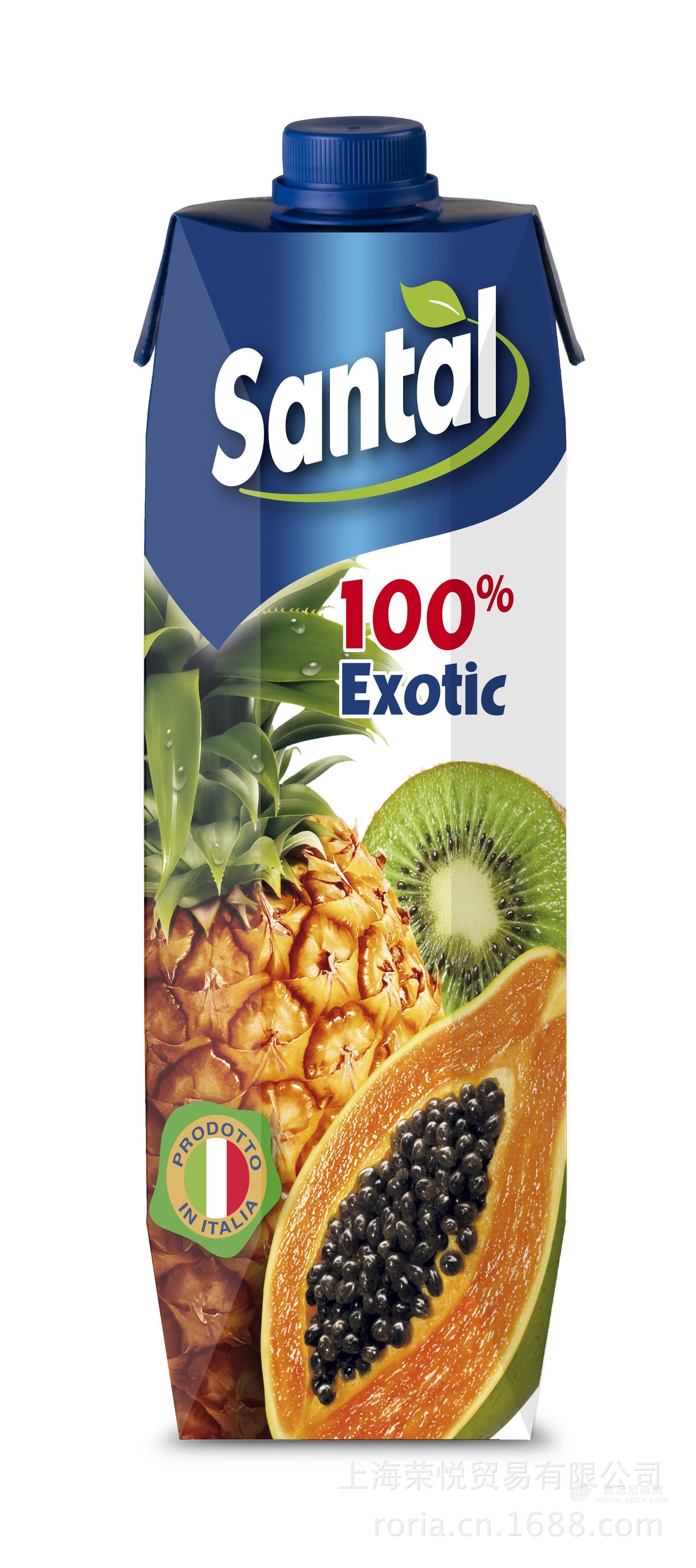 供应意大利帕玛拉特圣托100%异国风味混合汁EXOTIC SANTAL PARMALAT