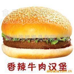 香辣牛肉汉堡