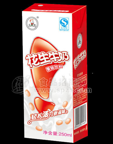 天聪果味饮花生牛奶