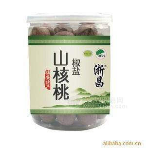 椒鹽山核桃、大子250g/罐