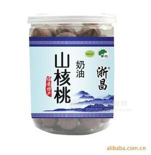 奶油山核桃、特大子250g/罐