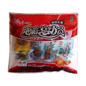 优美即食大礼包批发 鱿鱼片小黄鱼即食海鲜大礼包