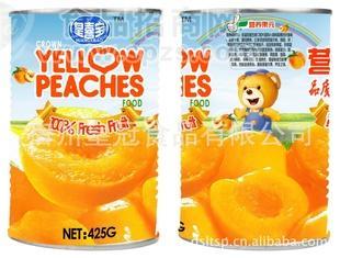 425G黄桃罐头