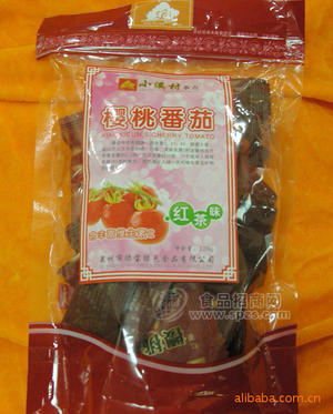 128g立式袋櫻桃番茄茶食品 OEM加工 貼牌生產(chǎn)