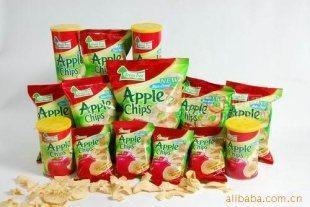 *零食*绿树苹果脆片，苹果干，苹果片43g