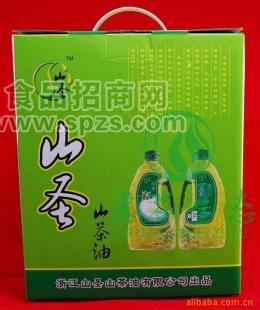 遂昌特产 山圣牌山茶油4斤礼盒装