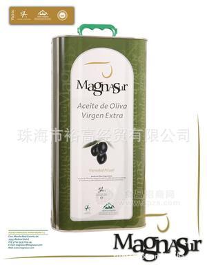 低酸度 DOP認(rèn)證 進(jìn)口特級(jí)初榨橄欖油批發(fā) 食用油 護(hù)膚 5升馬格納