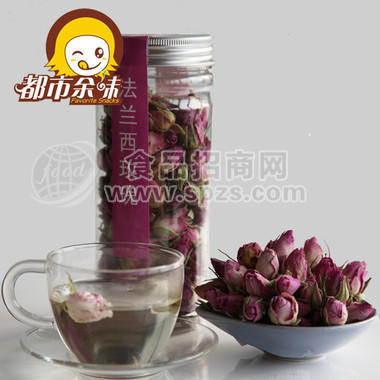 都市余味 新货花草茶 特级法兰西玫瑰花茶48g
