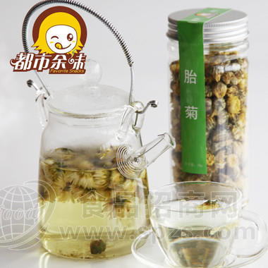 都市余味 新品 精选特级养生茶 美容健康花草茶 胎菊花茶38g