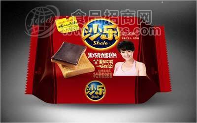 散装黑巧克力蛋糕片