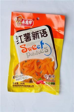 红薯新语红薯干80克