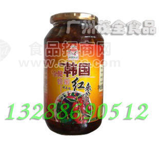韓國(guó)蜂蜜柚子茶系列 全健蜂蜜紅棗茶 全健圓瓶紅棗茶 1150克