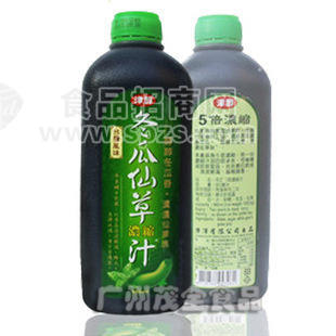 供應(yīng)臺(tái)灣津醇五倍濃縮冬瓜仙草汁，仙草飲品，仙草茶