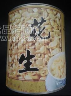 供应名忠花生罐头，花生颗粒，花生酱，糖水罐头