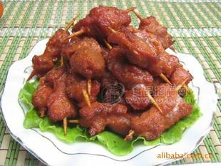 粽香排骨、粽子、迷你肉串