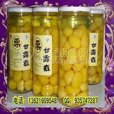 供应糖水板栗，栗茸，栗粉，板栗酱