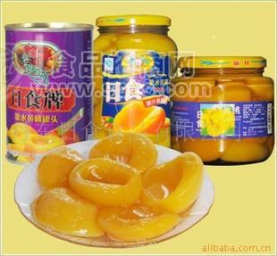 丹东日食 纯正糖水黄桃罐头