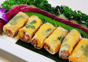 (芒果虾卷）速冻|冷冻|冷藏|特色|油炸|