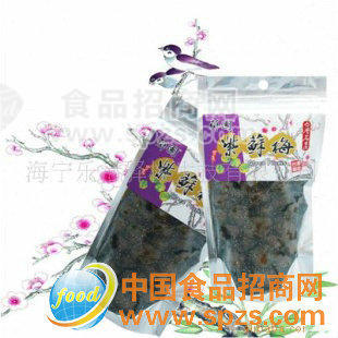 供應(yīng)臺(tái)灣休閑健康食品 薌園紫蘇梅150g