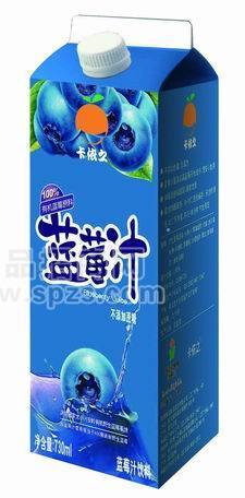 卡依之藍莓730ml