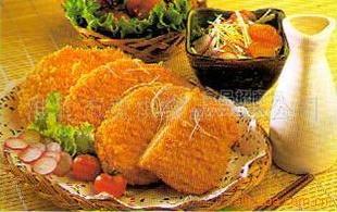 猪外脊排之面包糠