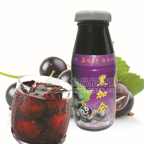 供應(yīng)黑加侖果汁飲料 180ml 玻璃瓶裝 原料來自丹麥