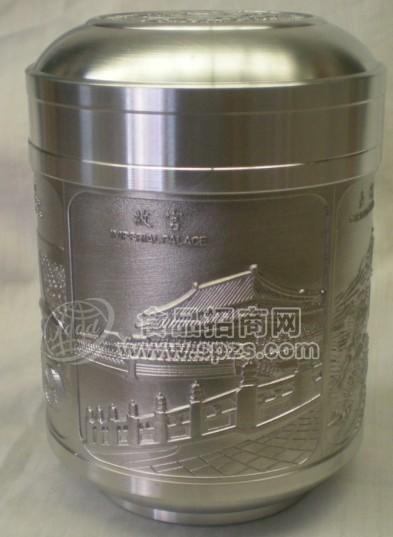 供应茶叶罐 纯马口铁椭圆形罐
