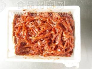 腌制水产品特色盐渍调味鱿鱼酱