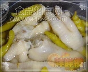 成都特產(chǎn)傳統(tǒng)泡菜工藝休閑佳品之泡椒鳳爪山椒鳳爪