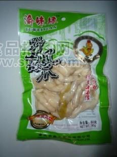 供應(yīng)野山椒鳳爪80g