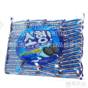 进口食品/迷你小黑饼-鲜奶味1箱12包