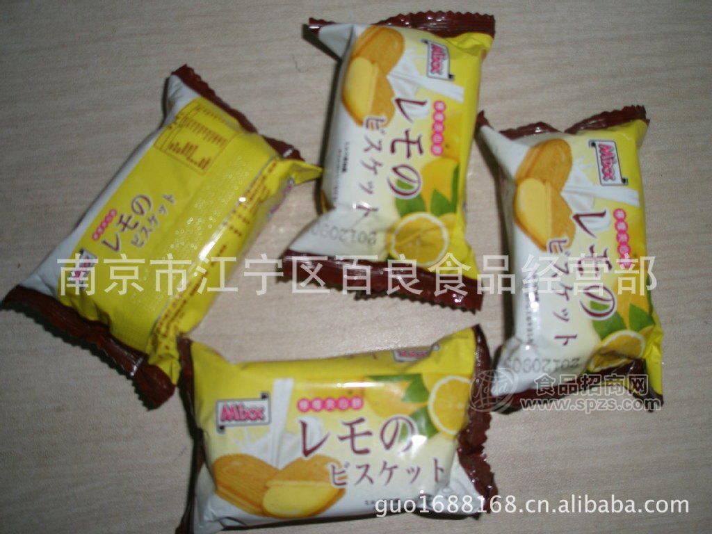进口食品--MIXX柠檬夹心饼干1箱10斤