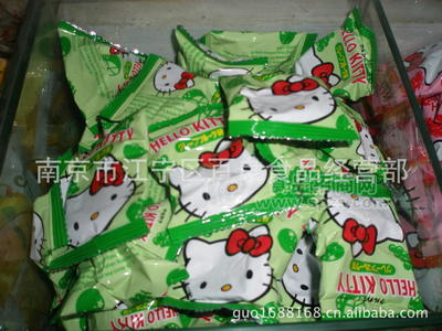 美乐 HELLOKITTY QQ糖  1千克*12包 苹果味