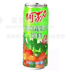 供應進口飲料/臺灣啊莎力-綜合蔬果汁 1箱24瓶