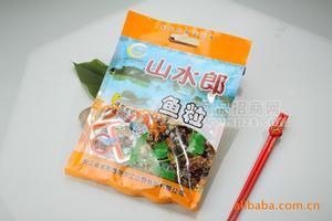 休閑食品 山水郎150G香辣魚(yú)粒