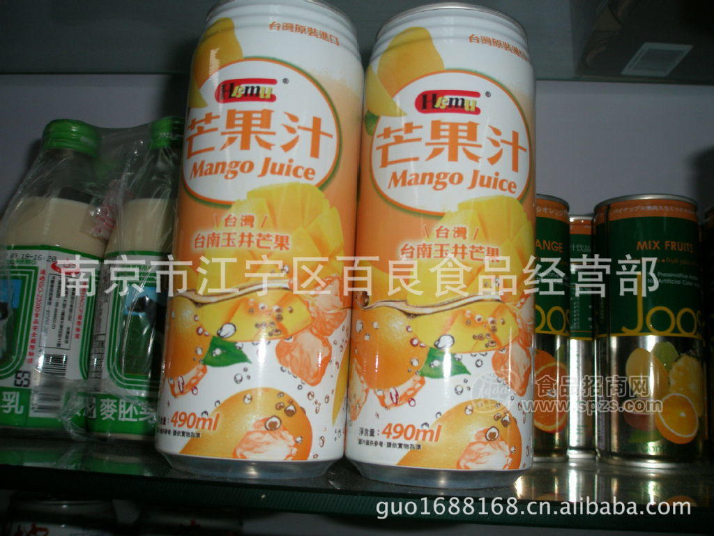 供應臺灣HAMU芒果汁飲料 1箱24