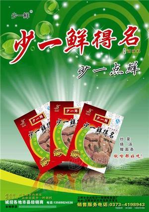 少一鲜肉香味固态调味料